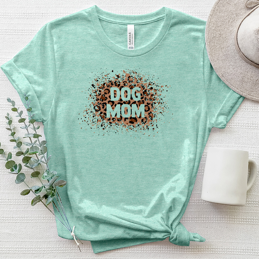 Dog Mom Leopard Splatter