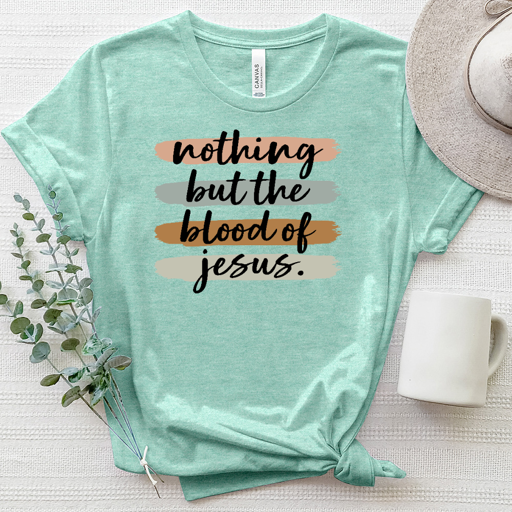 Nothing But Jesus Heathered Tee