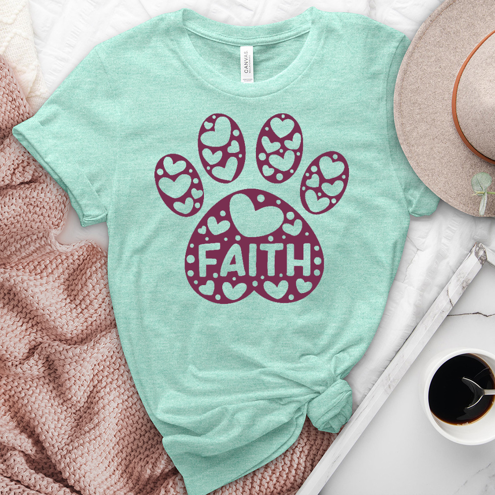 Faith Heart Love Heathered Tee