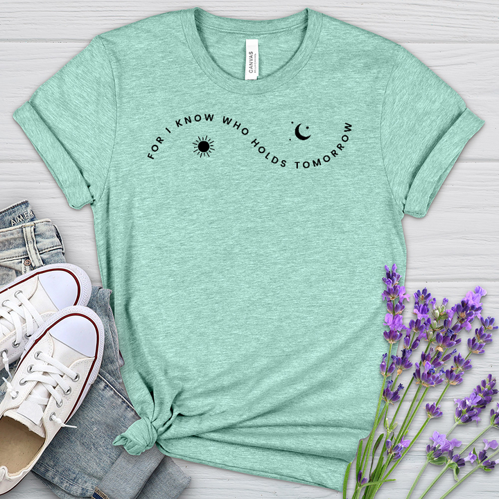 For I Know Sun & Moon Heathered Tee