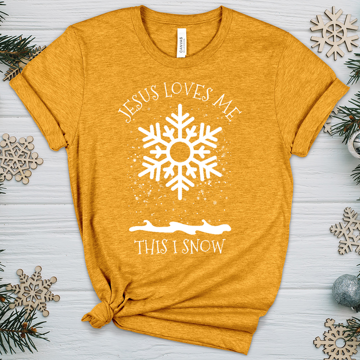 This I Snow Heathered Tee