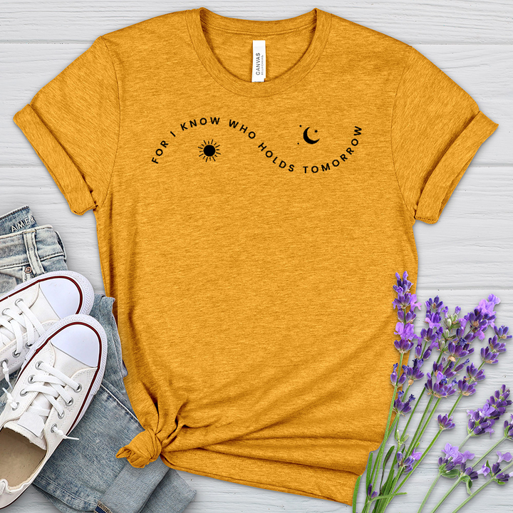 For I Know Sun & Moon Heathered Tee