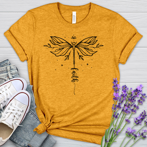 Simple Faith Dragonfly Heathered Tee