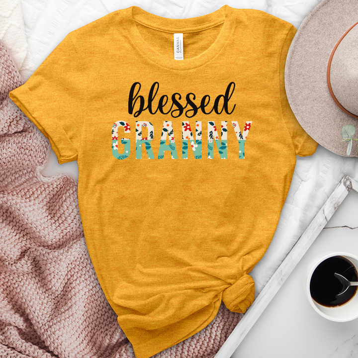 Blessed Granny Heathered Tee