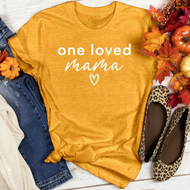 Loved Mommy and Me Heathered Tee