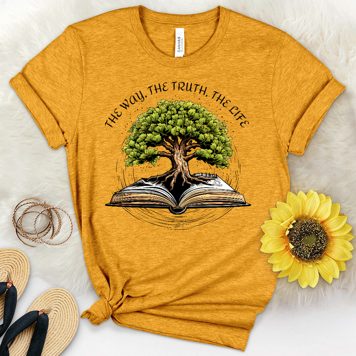 The Way Tree Heathered Tee