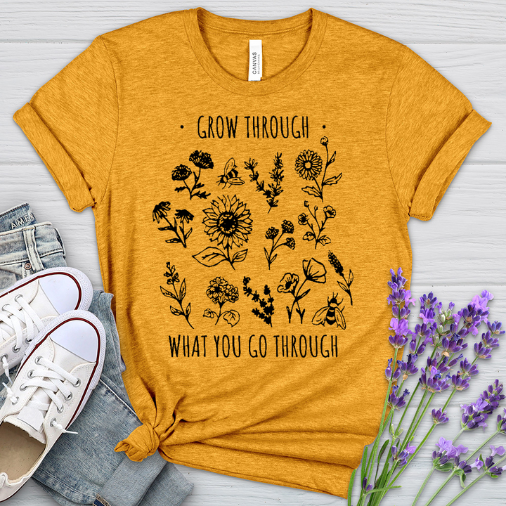 Grow Through Garden Heathered Tee