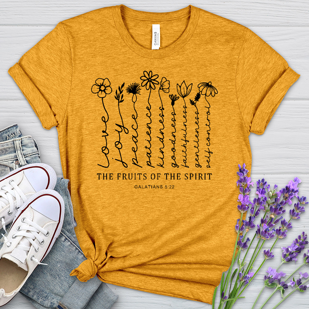 Fruits Of The Spirit Heathered Tee