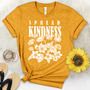 Spread Kindness Heathered Tee