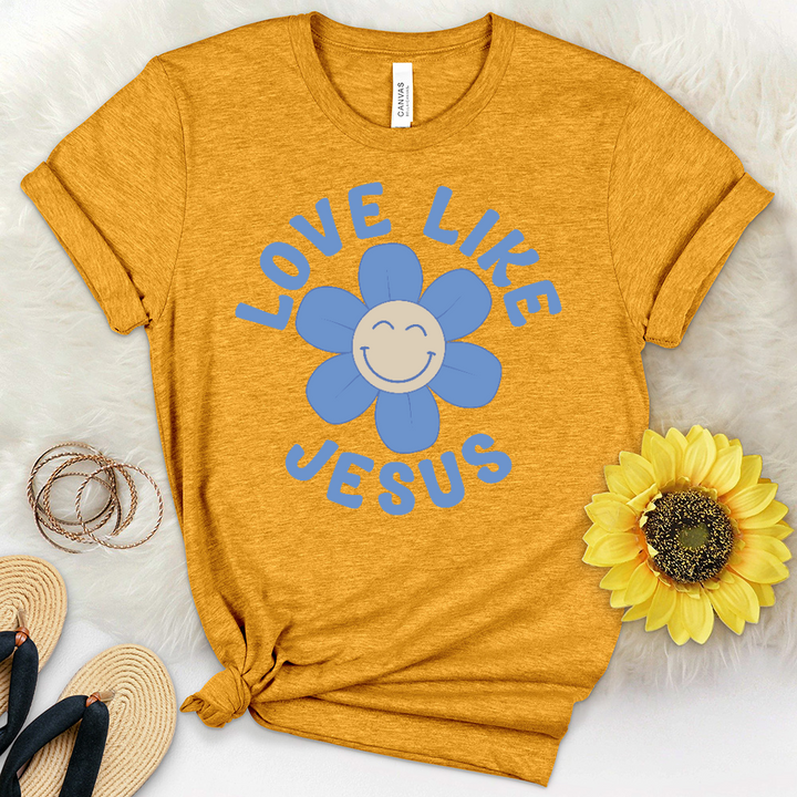 Love Like Jesus Heathered Tee