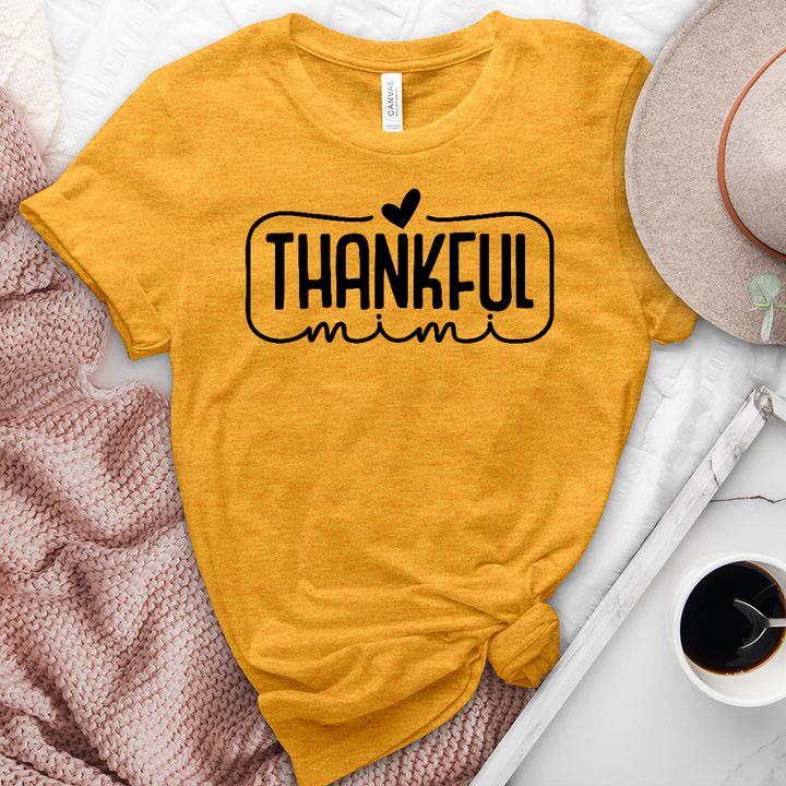 Thankful Mimi Heathered Tee