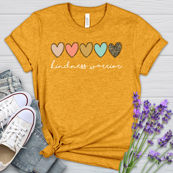 Kindness Warrior Heathered Tee