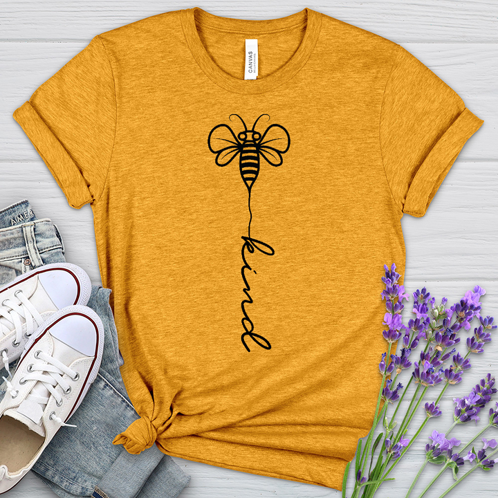 Bee Kind Heathered Tee