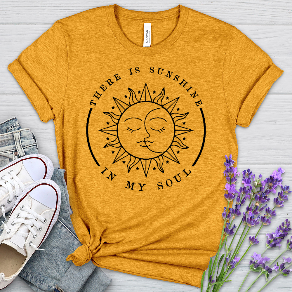 Sunshine Soul Heathered Tee