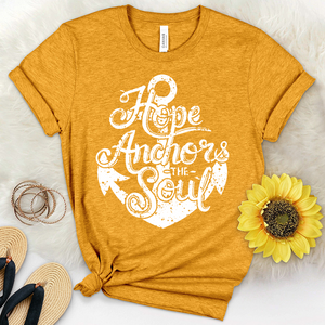 Hope Anchors Art Heathered Tee