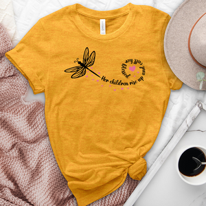 Her Children Dragonfly Heathered Tee