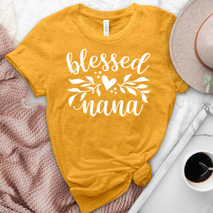 Blessed Nana Heathered Tee