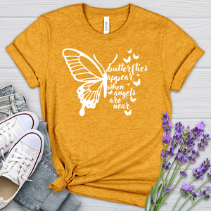 Butterflies Appear Heathered Tee