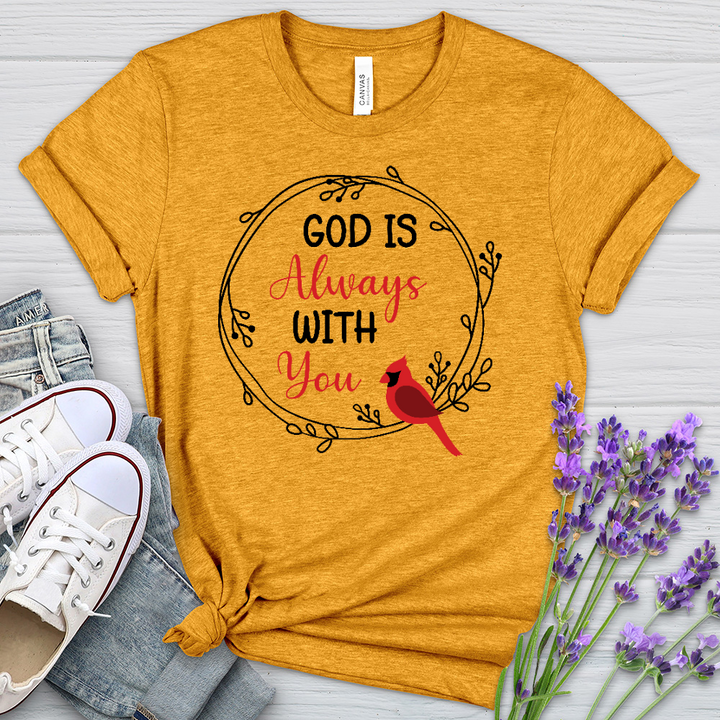 God Always With You Heathered Tee