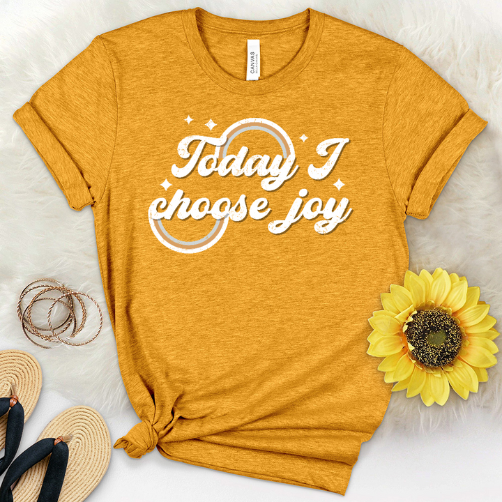 Choose Joy Heathered Tee