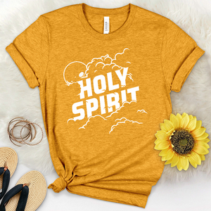 Holy Spirit in The Clouds Heathered Tee