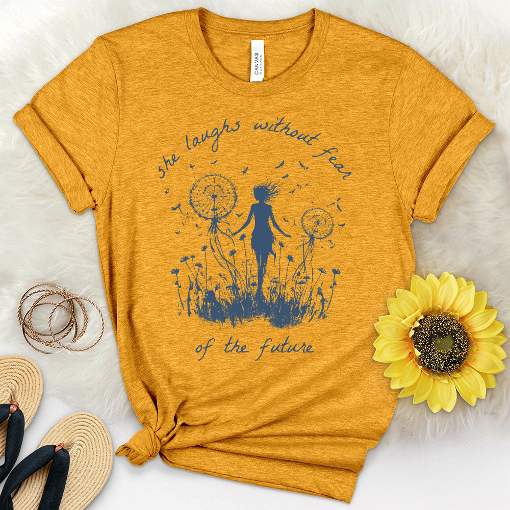 She Laughs Heathered Tee