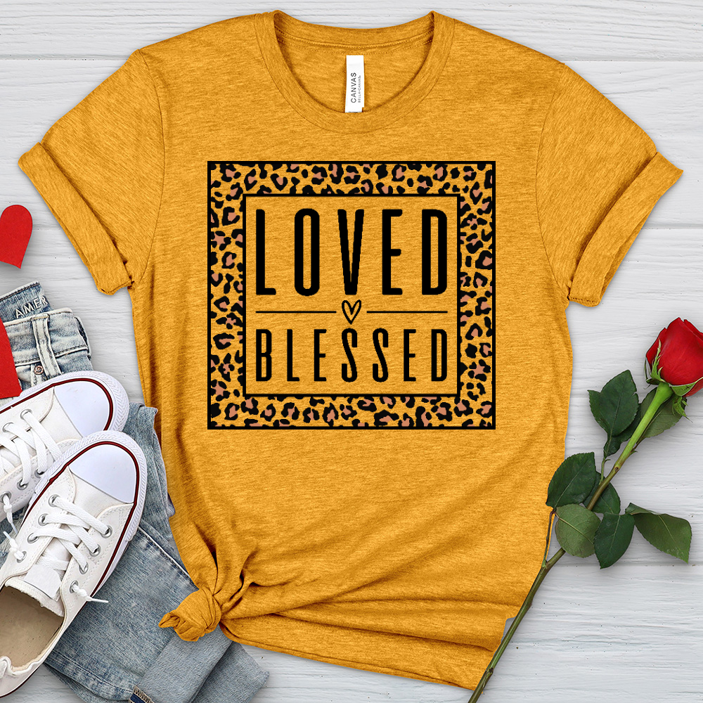 Loved & Blessed Heathered Tee