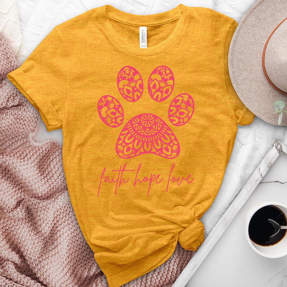 Paw Parent Heathered Tee