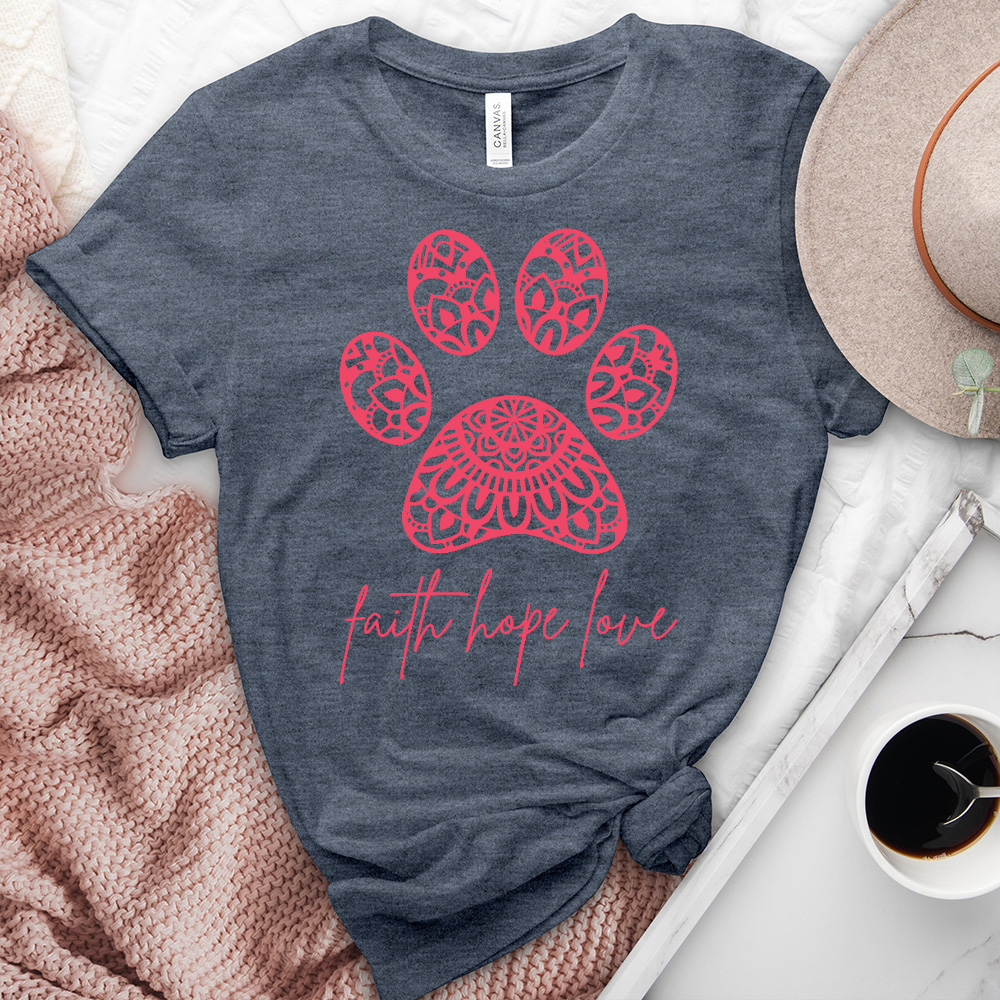 Paw Parent Heathered Tee