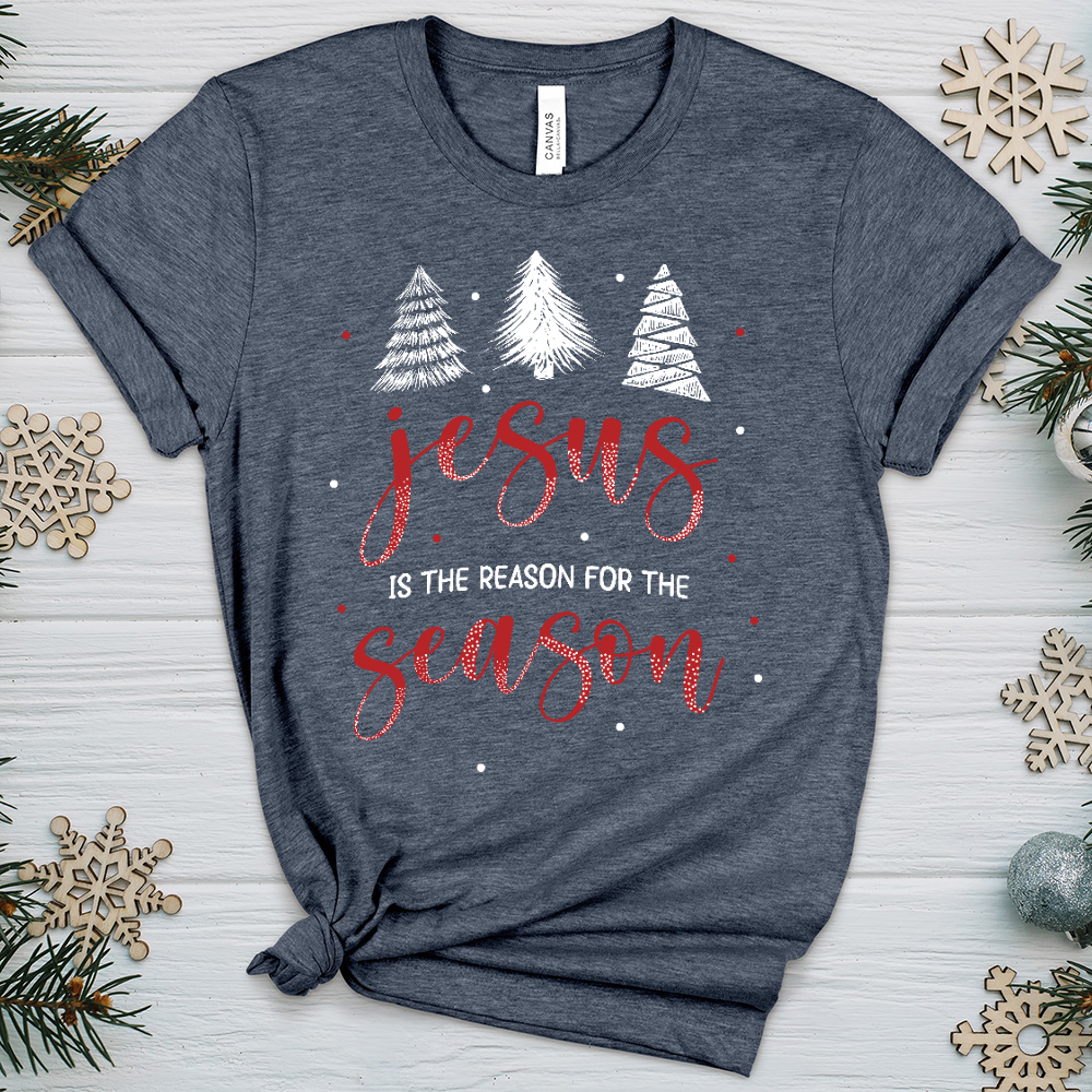 Jesus Is Heathered Tee