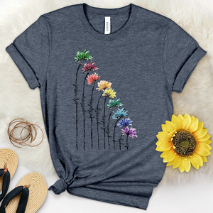 Fruits Of The Spirit Dandelions Heathered Tee