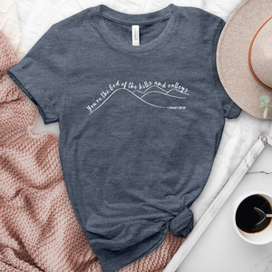 Hills and Valleys Heathered Tee