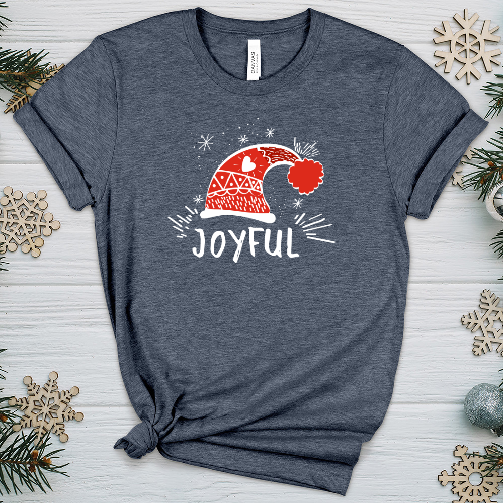 Joyful Hat Heathered Tee
