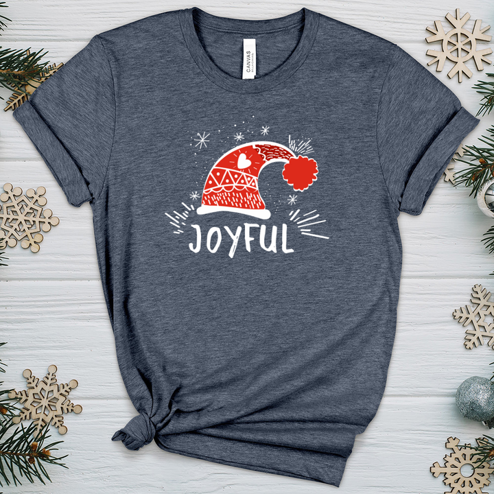 Joyful Hat Heathered Tee