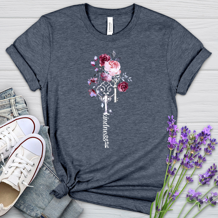 Kindness Is Key Heathered Tee