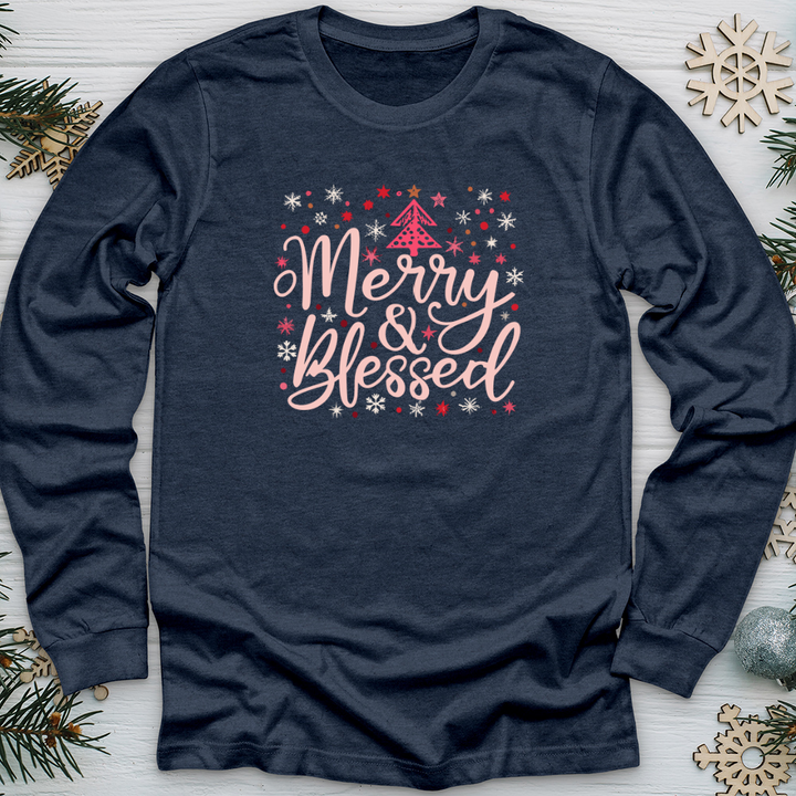 Merry & Blessed Pink Fairyland Long Sleeve Tee