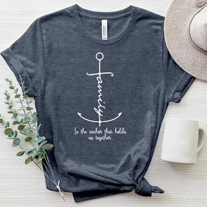 Family Anchor Heathered Tee