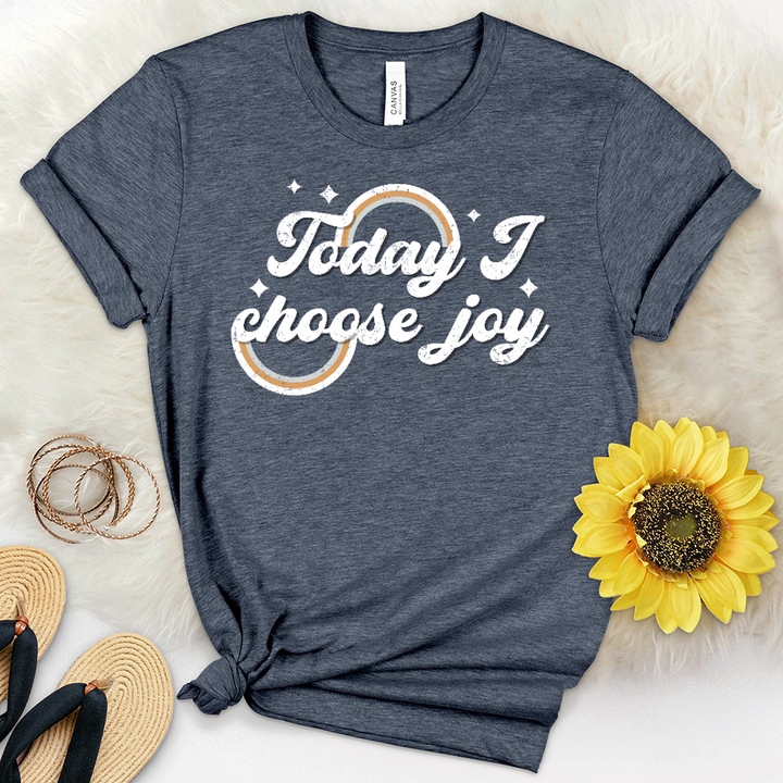 Choose Joy Heathered Tee