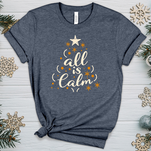 All is calm Heathered Tee