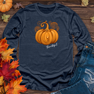 Retro Swirl Foodie Long Sleeve Tee