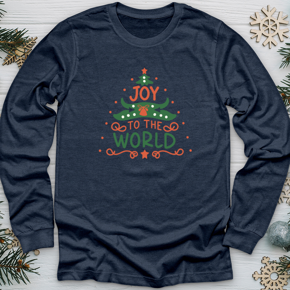 Joy to the world Long Sleeve Tee