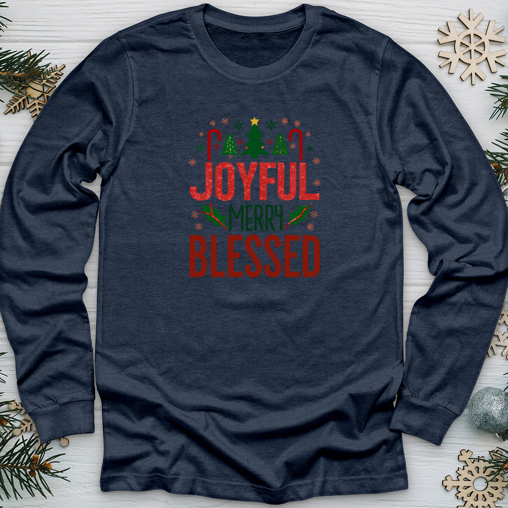 Joyful Scene Long Sleeve Tee