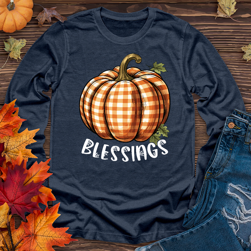 Pumpkin Blessings Long Sleeve Tee