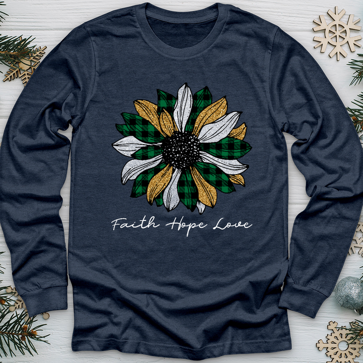 Faith, Hope, Love Long Sleeve Tee