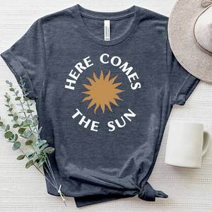 Here Comes the Sun Heathered Tee