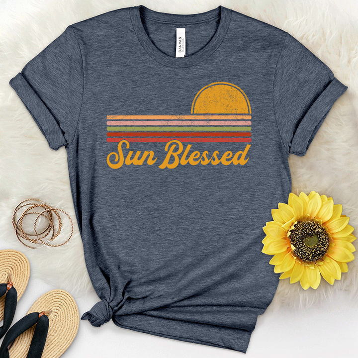 Sun Blessed Heathered Tee