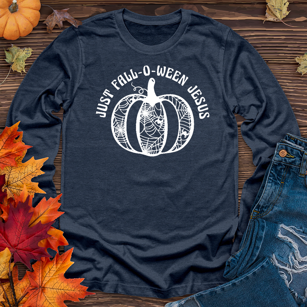 Fall-o-ween Jesus Long Sleeve Tee