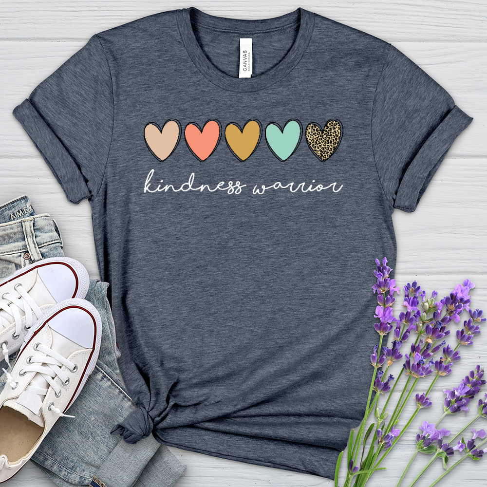 Kindness Warrior Heathered Tee