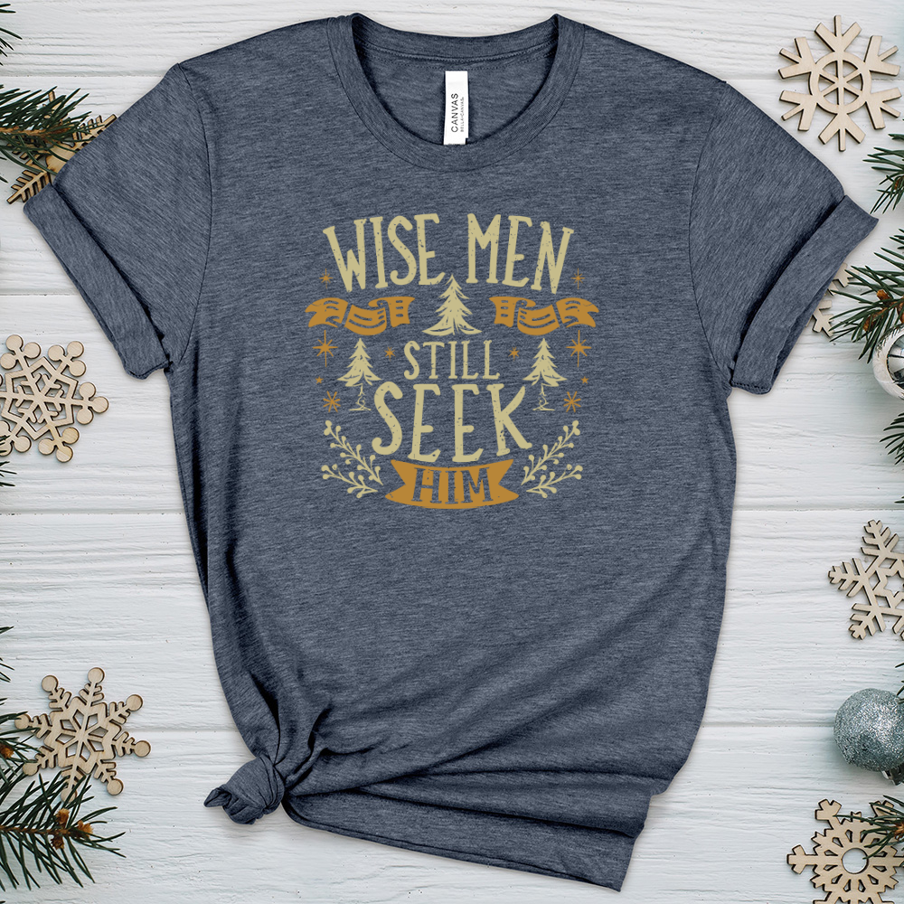 Wise Men Still Seek Him Heathered Tee