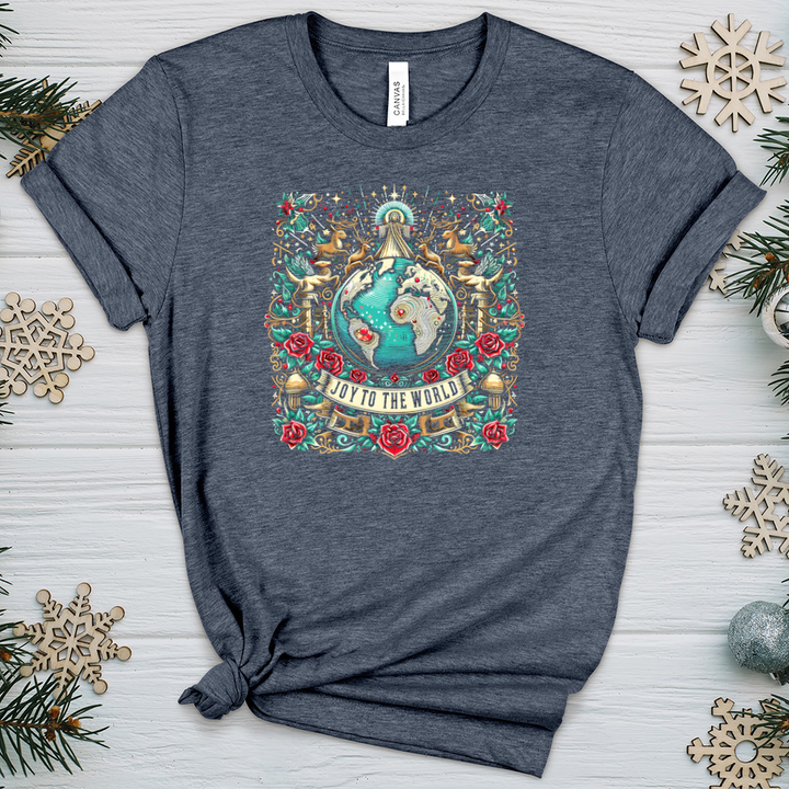 Joy to the World Heathered Tee